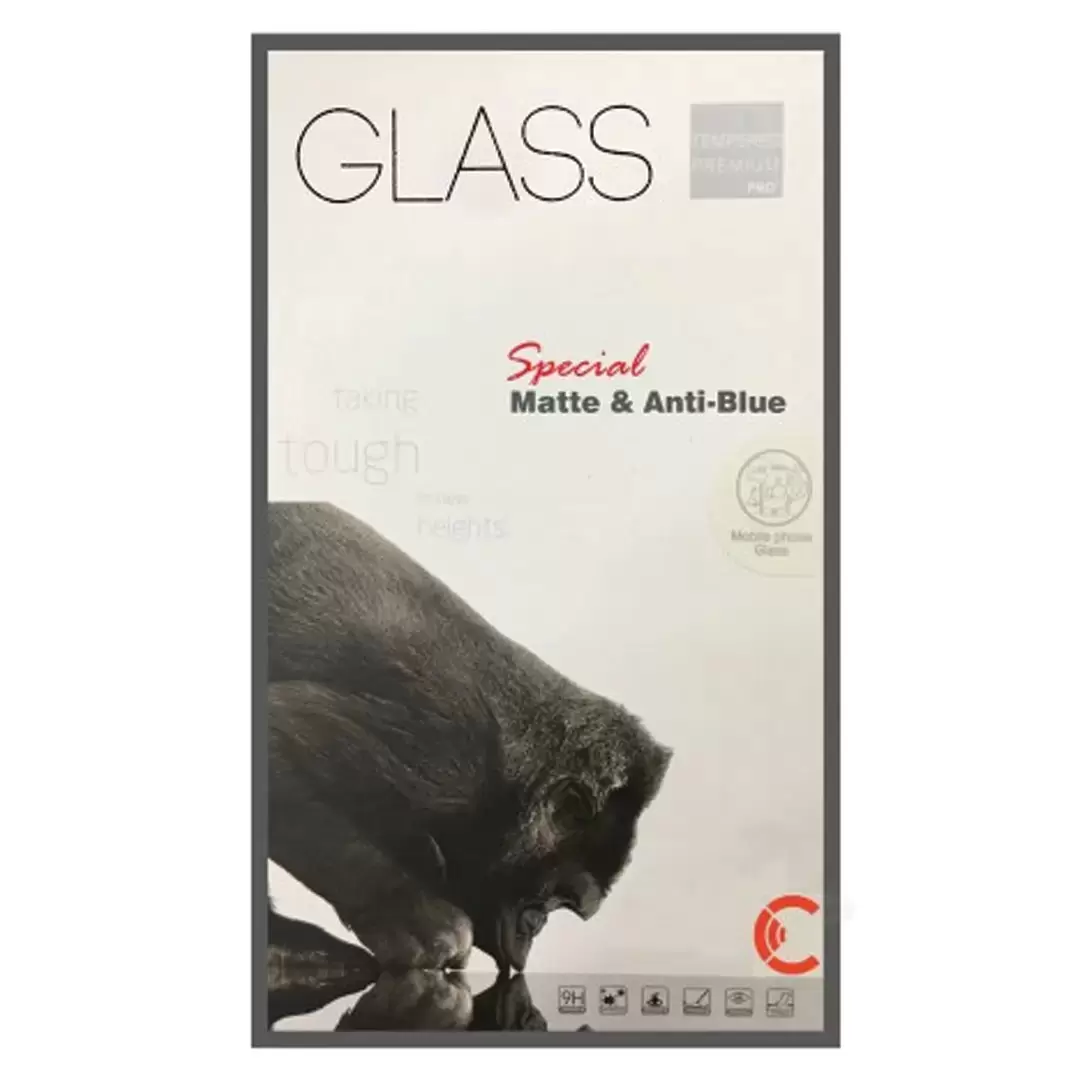 6.1-inch iPhone 14/iPhone 13/iPhone 13 Pro Tempered Glass Matte and Anti-Blue Black